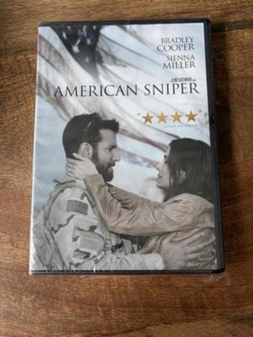 American Sniper DVD Movie Bradley Cooper Sienna Miller Clint Eastwood War Drama